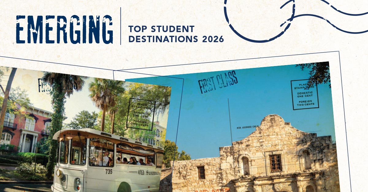 2026 Top Student Travel Destinations: Emerging